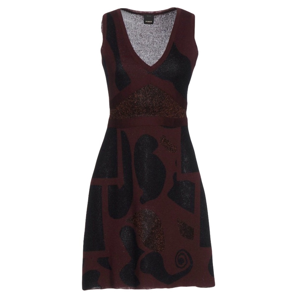 Pinko dress: shimmery lightweight knit, Size S